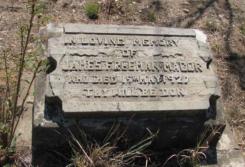 MACOR James Freeman -1927