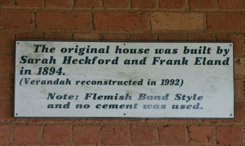 2. Plaque - farm house