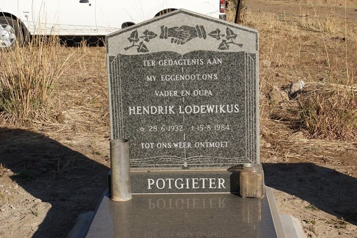 POTGIETER Hendrik Lodewikus 1932-1984