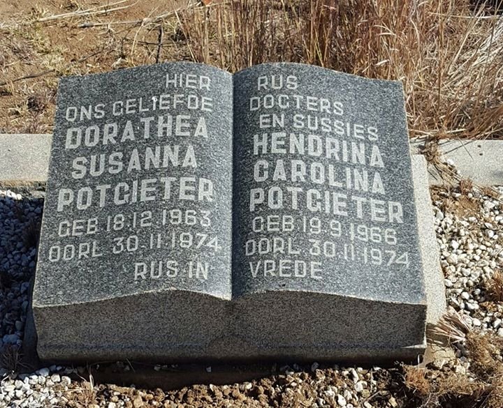 POTGIETER Dorathea Susanna 1963-1974 :: POTGIETER Hendrina Carolina 1966-1974