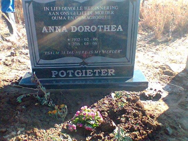 POTGIETER Anna Dorothea 1932-2016