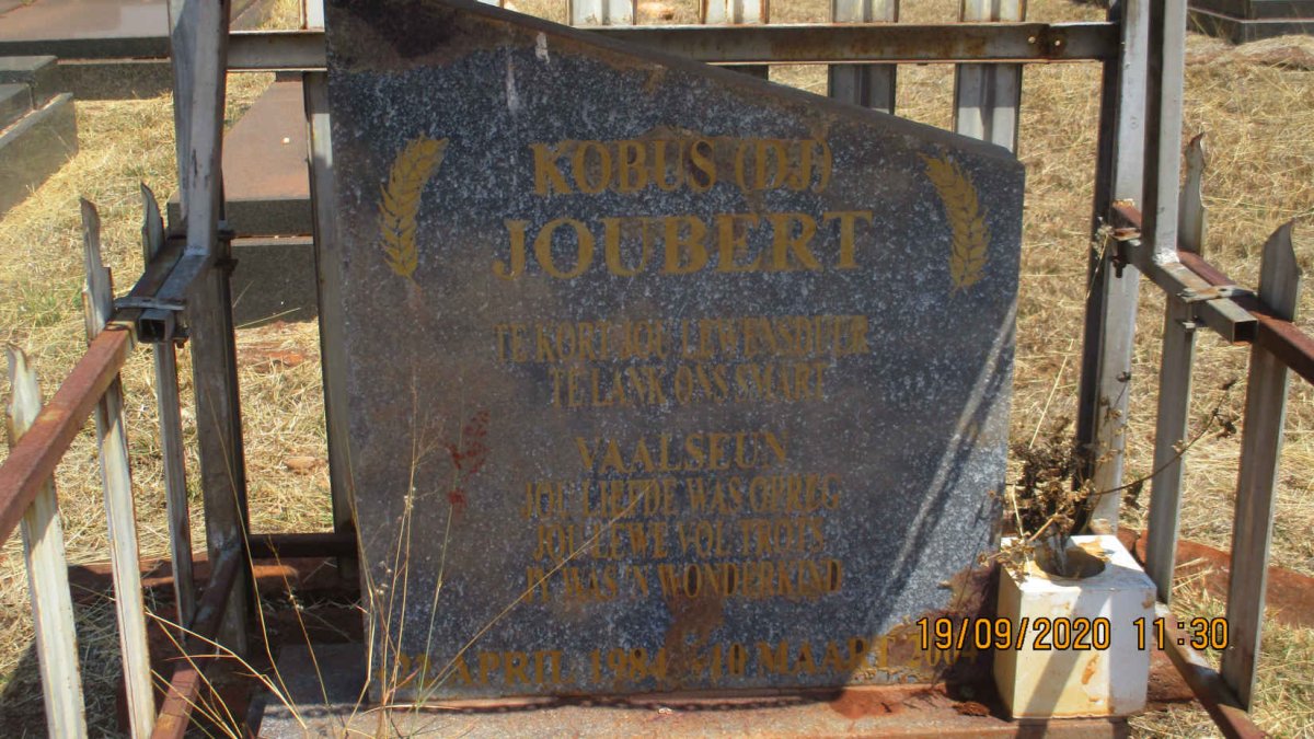 JOUBERT D.J. 1984-2004