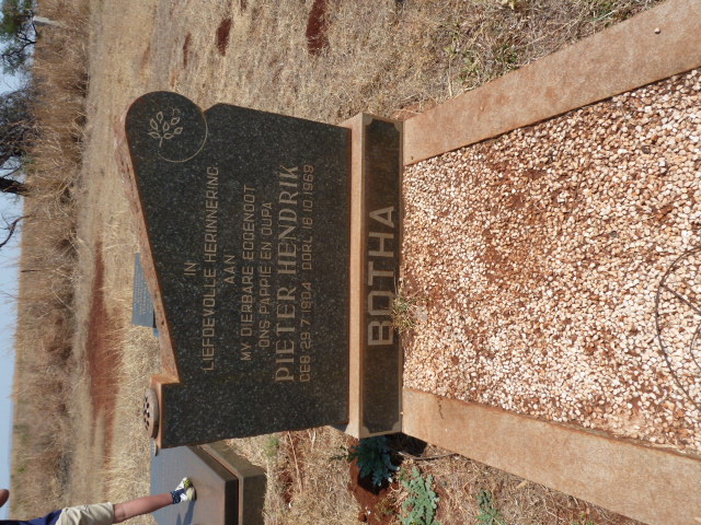 BOTHA Pieter Hendrik 1904-1969