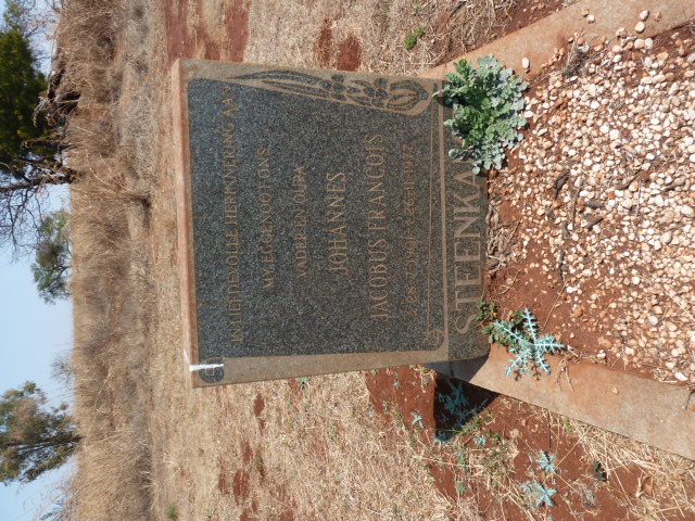 STEENKAMP Johannes Jacobus Francois 1901-1977