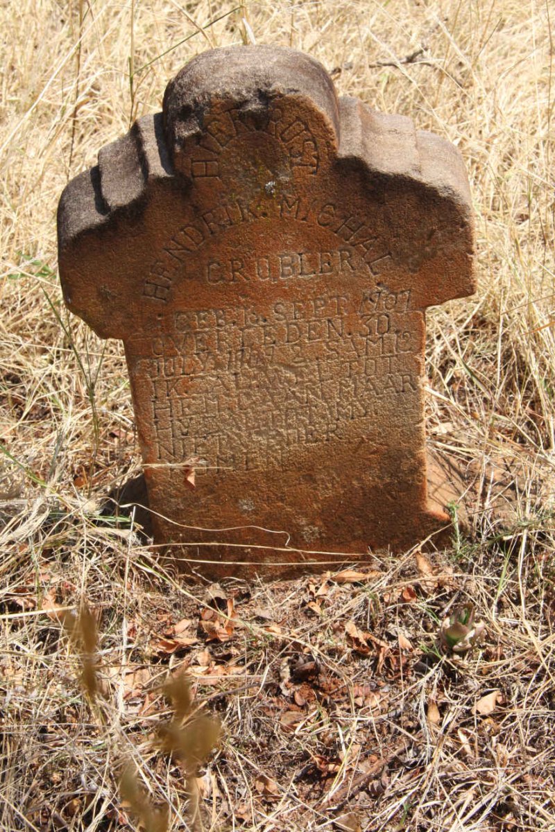 GROBLER Hendrik Mighal 1907-1909