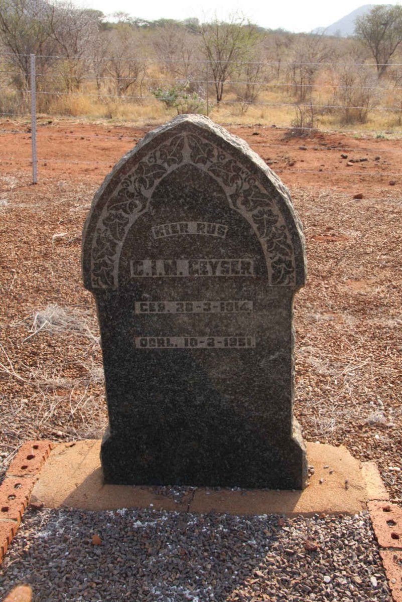 GEYSER C.I.M. 1914-1951