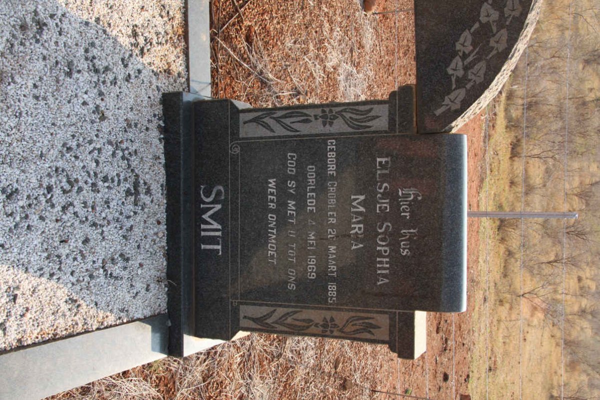 SMIT Joseph Van Dyk 1881-1966 &amp; Elsje Sophia Maria GROBLER 1885-1969