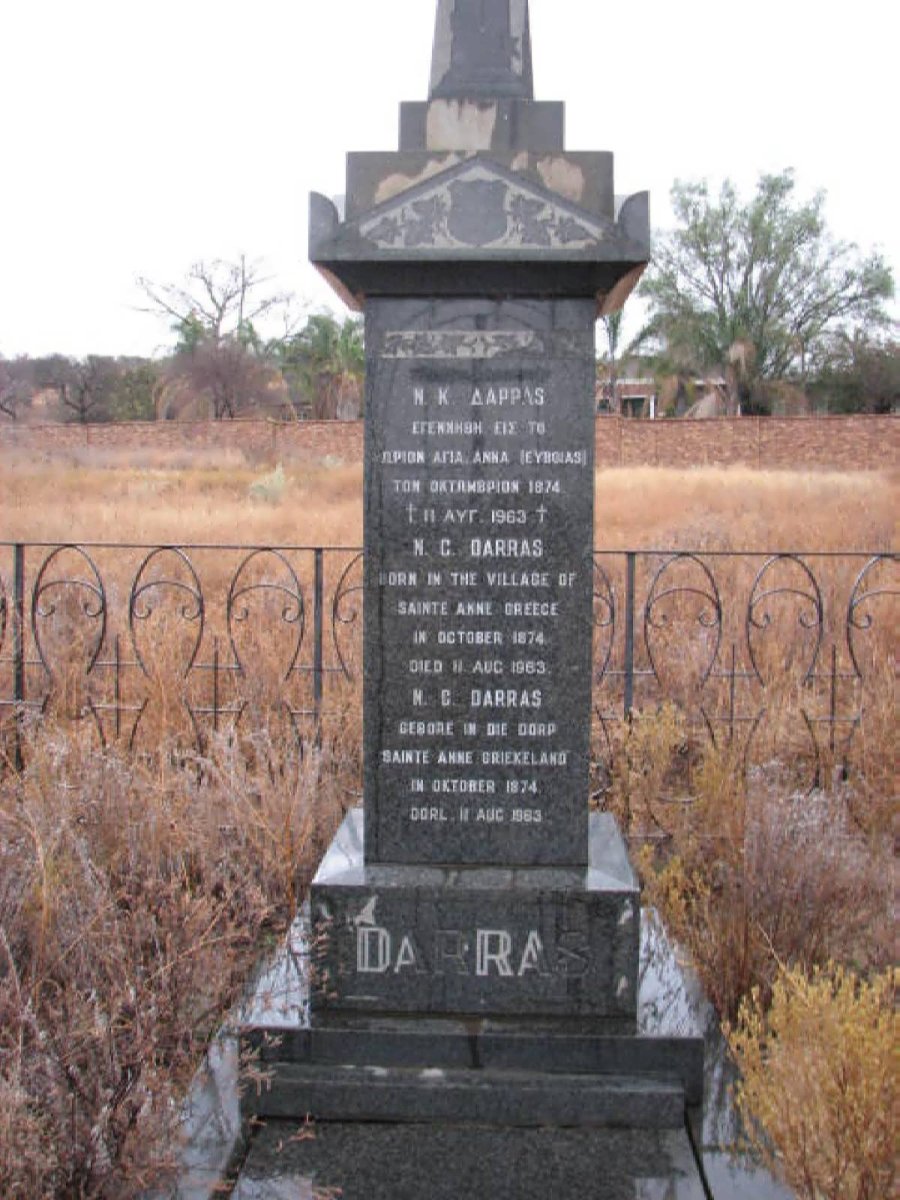DARRAS N.C. 1874-1963 