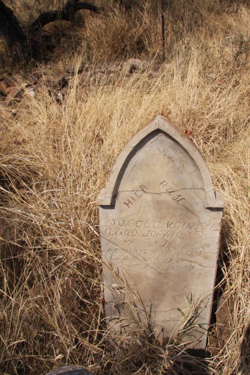 STEENKAMP Jacoba Kornelia Aletta Sophia nee SMIT 1875-1923