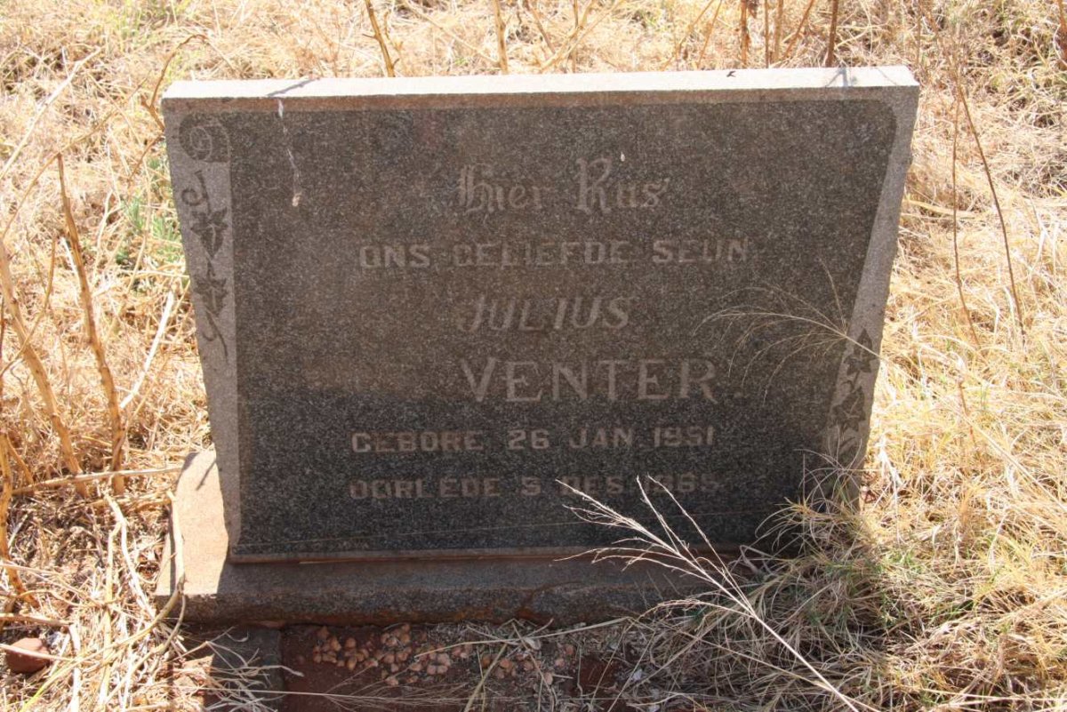 VENTER Julius 1951-1965