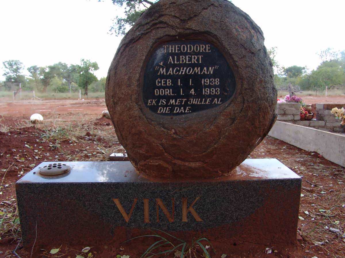 VINK Theodore Albert 1938-1993