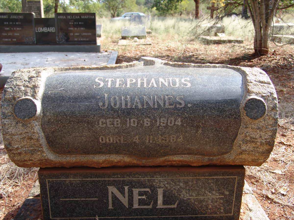 NEL Stephanus Johannes 1904-1964
