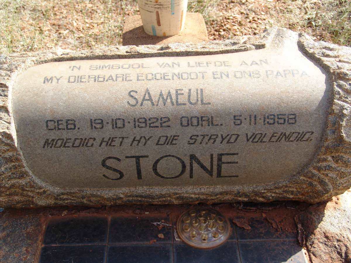 STONE Sameul 1922-1958