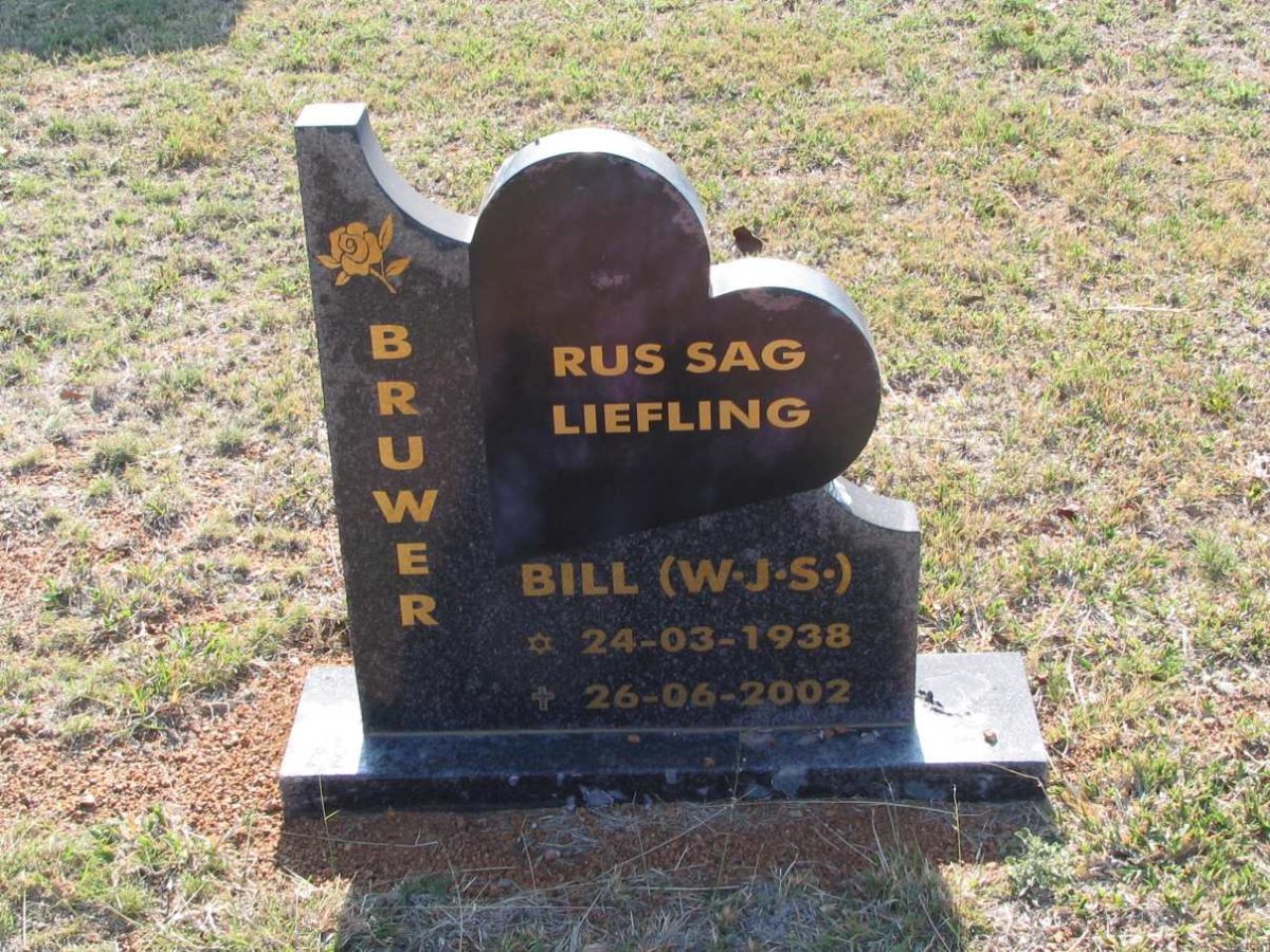 BRUWER W.J.S. 1938-2002