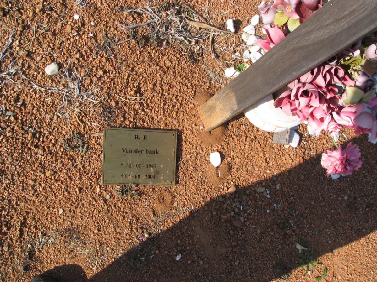 BANK R.F., van der 1947-2004