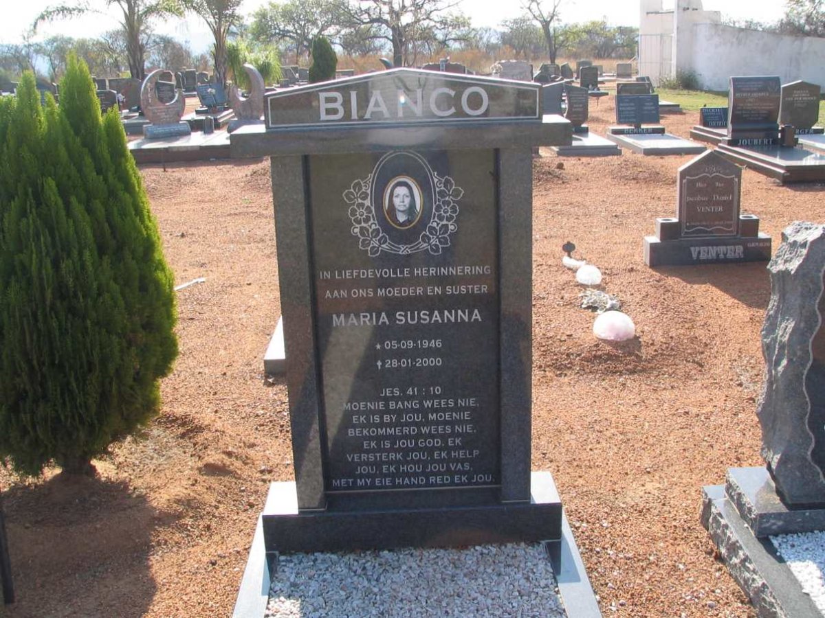 BIANCO Maria Susanna 1946-2000