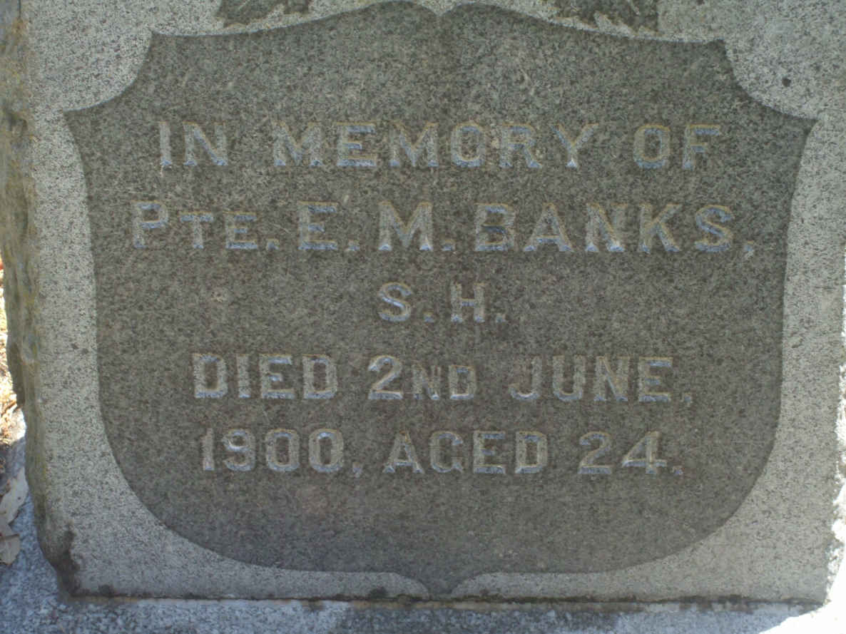 BANKS E.M. -1900
