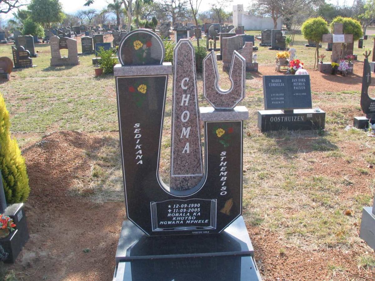 CHOMO Sedikana Sthebiso 1990-2005