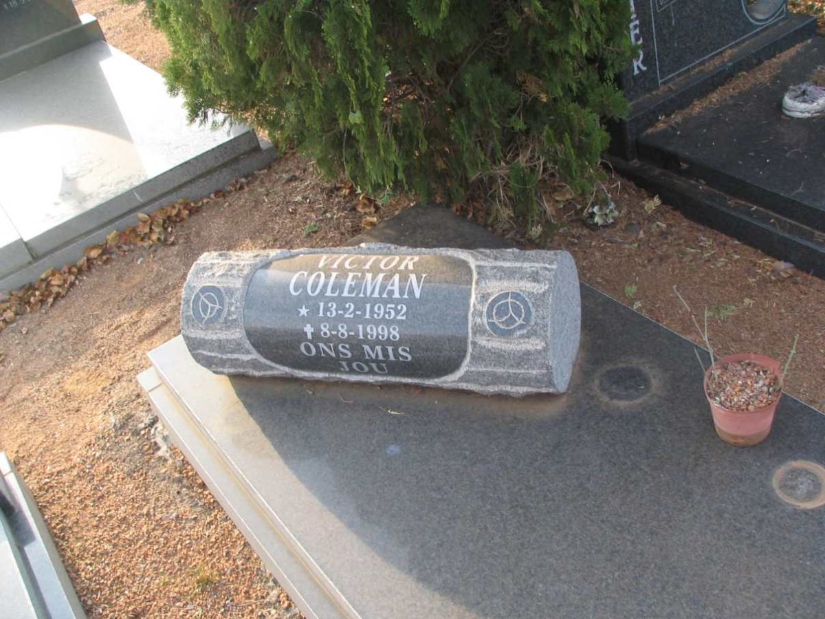 COLEMAN Victor 1952-1998