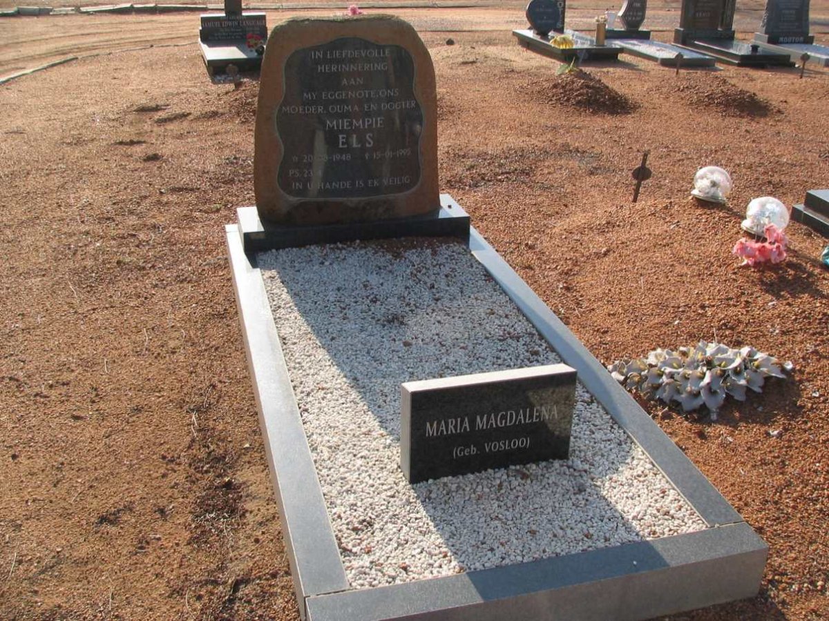 ELS Miempie 1948-1995 :: ELS Maria Magdalena nee VOSLOO