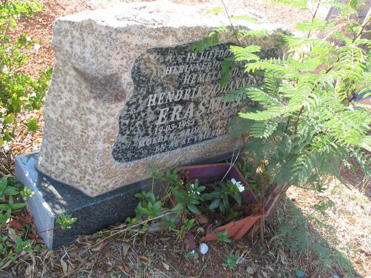ERASMUS Hendrik Johannes 1952-200?