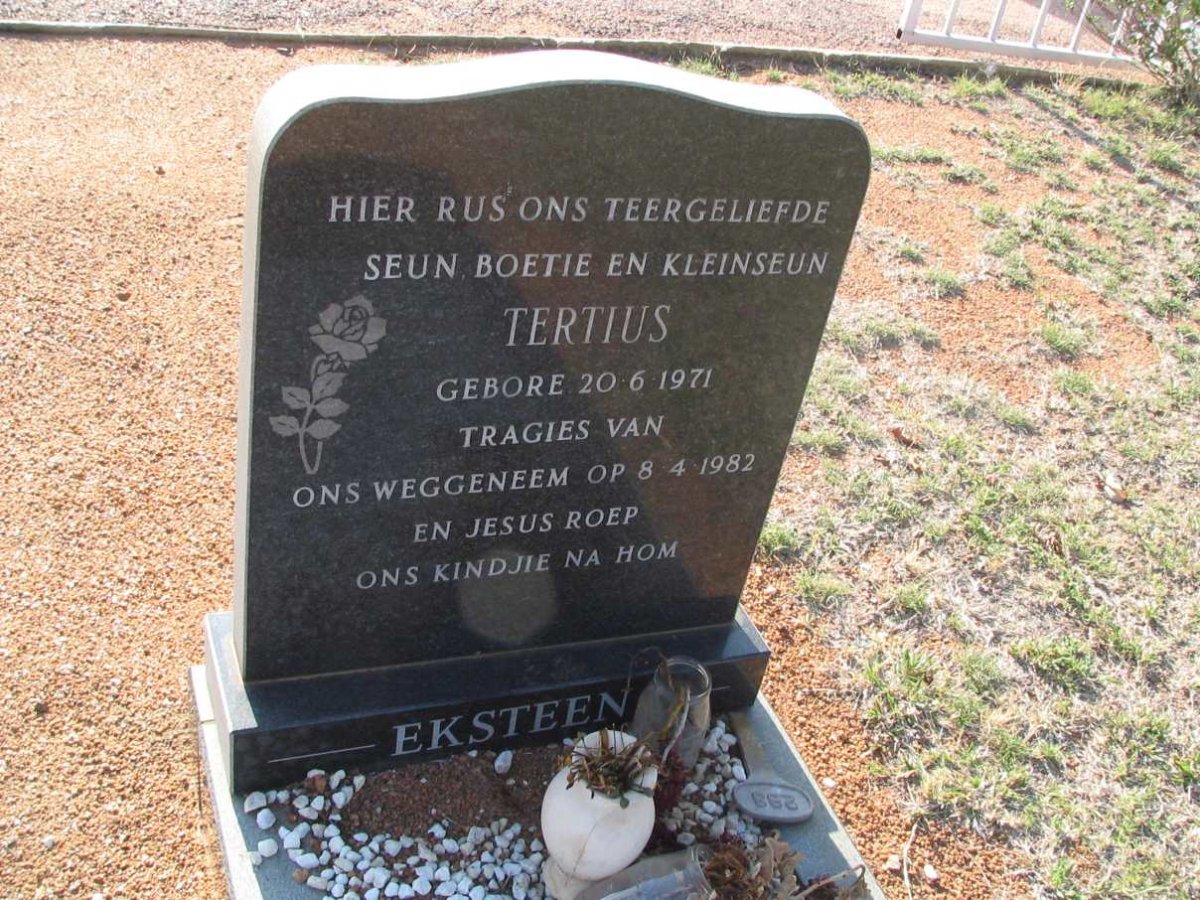 EKSTEEN Tertius 1971-1982