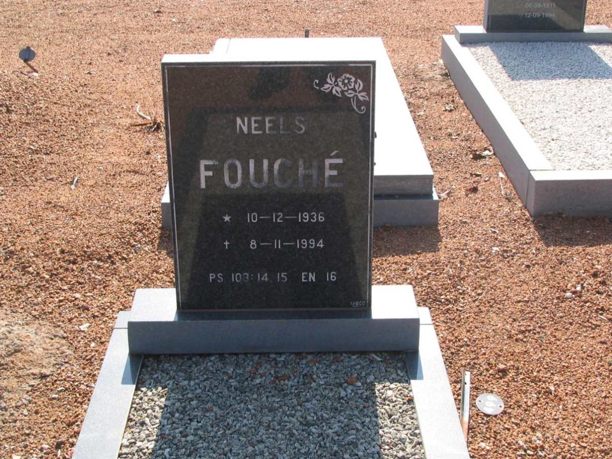 FOUCHÉ Neels 1936-1994