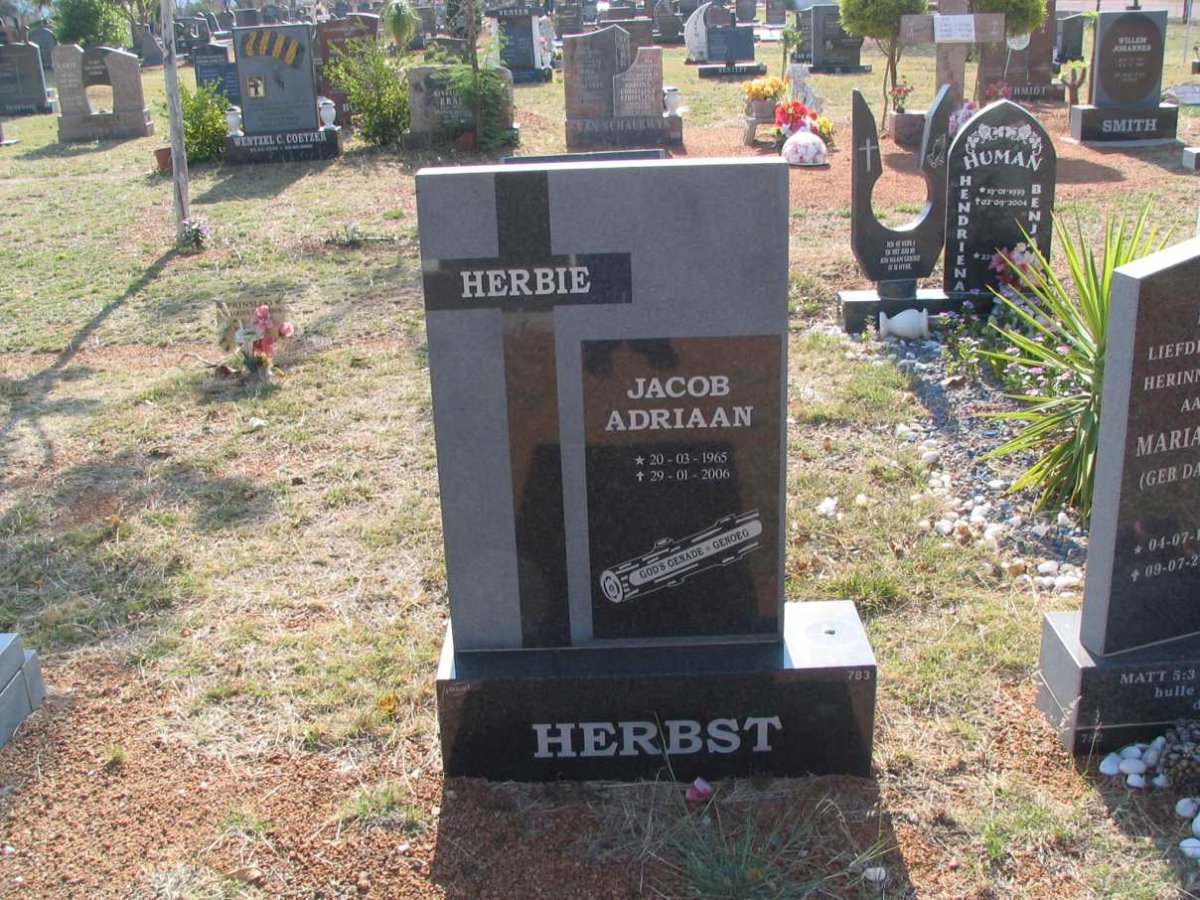 HERBST Jacobus Adriaan 1965-2006