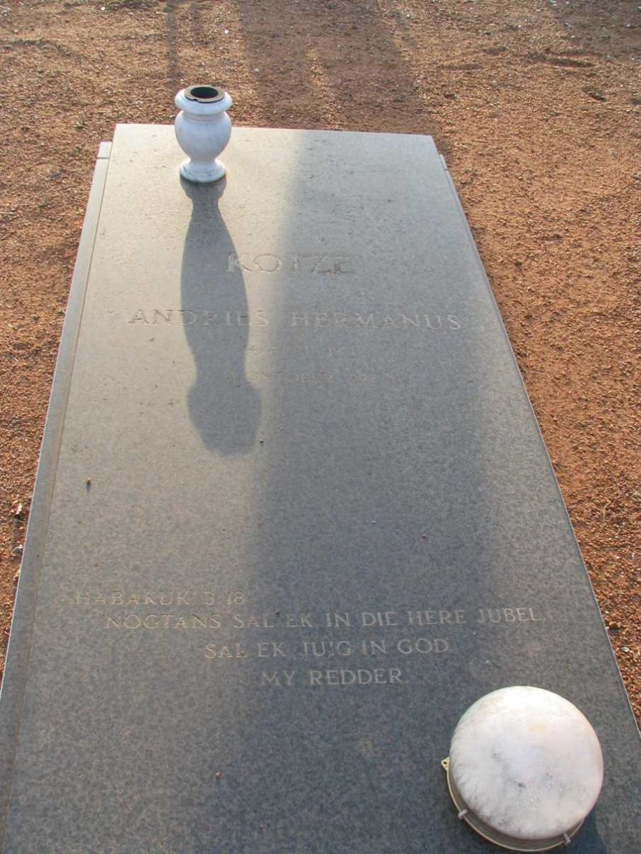 KOTZE Andries Hermanus