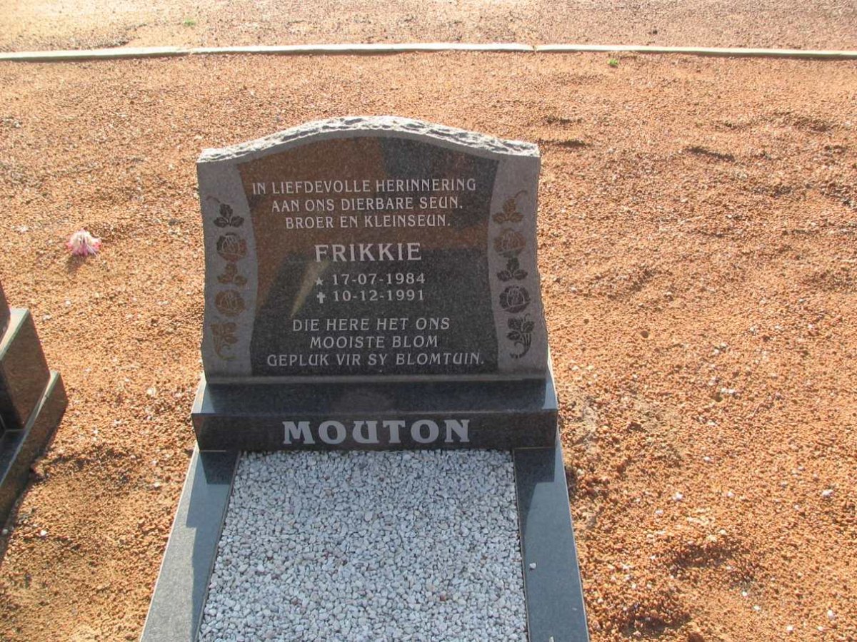 MOUTON Frikkie 1984-1991