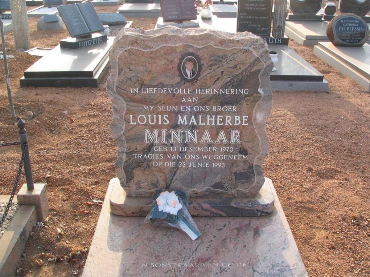 MINNAAR Louis Malherbe 1970-1993