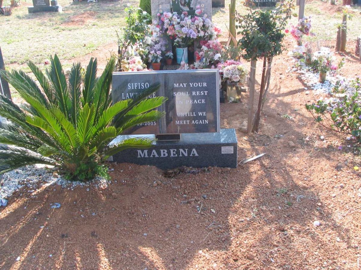 MABENA Sifiso Lawrence -2005