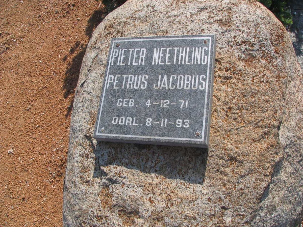 NEETHLING Petrus Jacobus 1971-1993 [71-93]