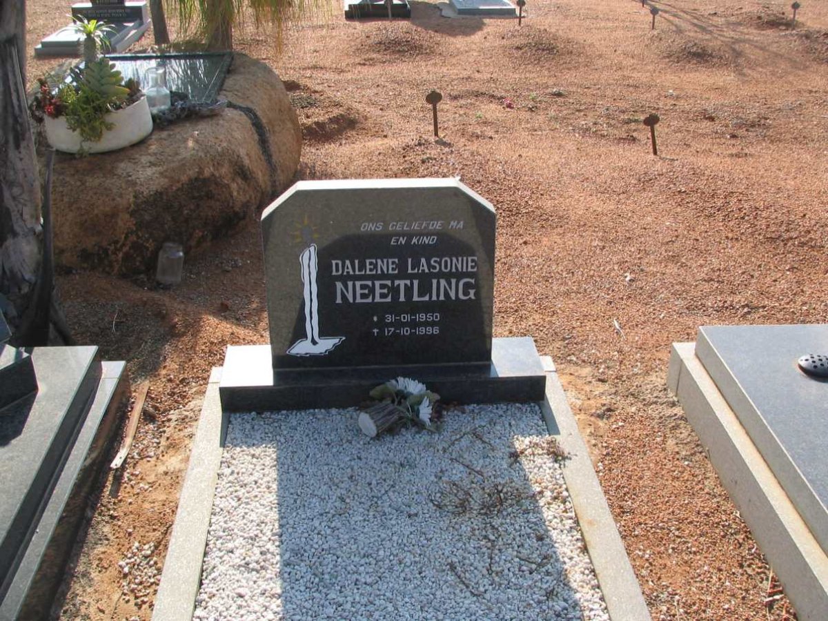 NEETHLING Dalene Lasonie 1950-1996