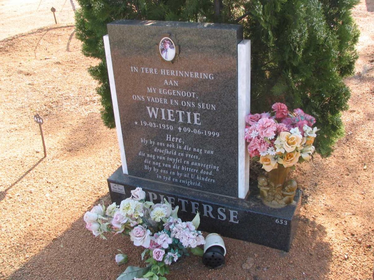 PIETERSE Wietie 1950-1999