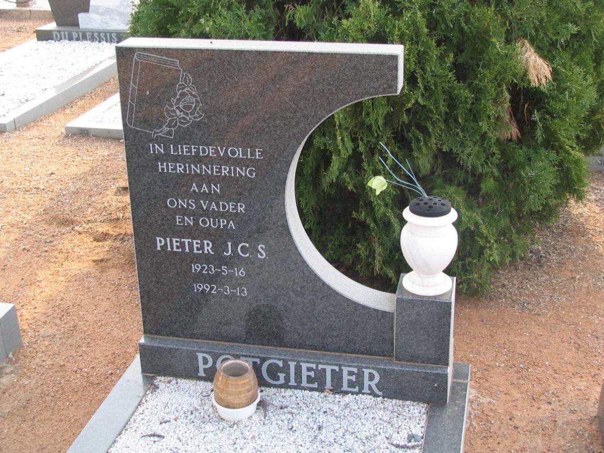 POTGIETER Pieter J.C.S. 1923-1992