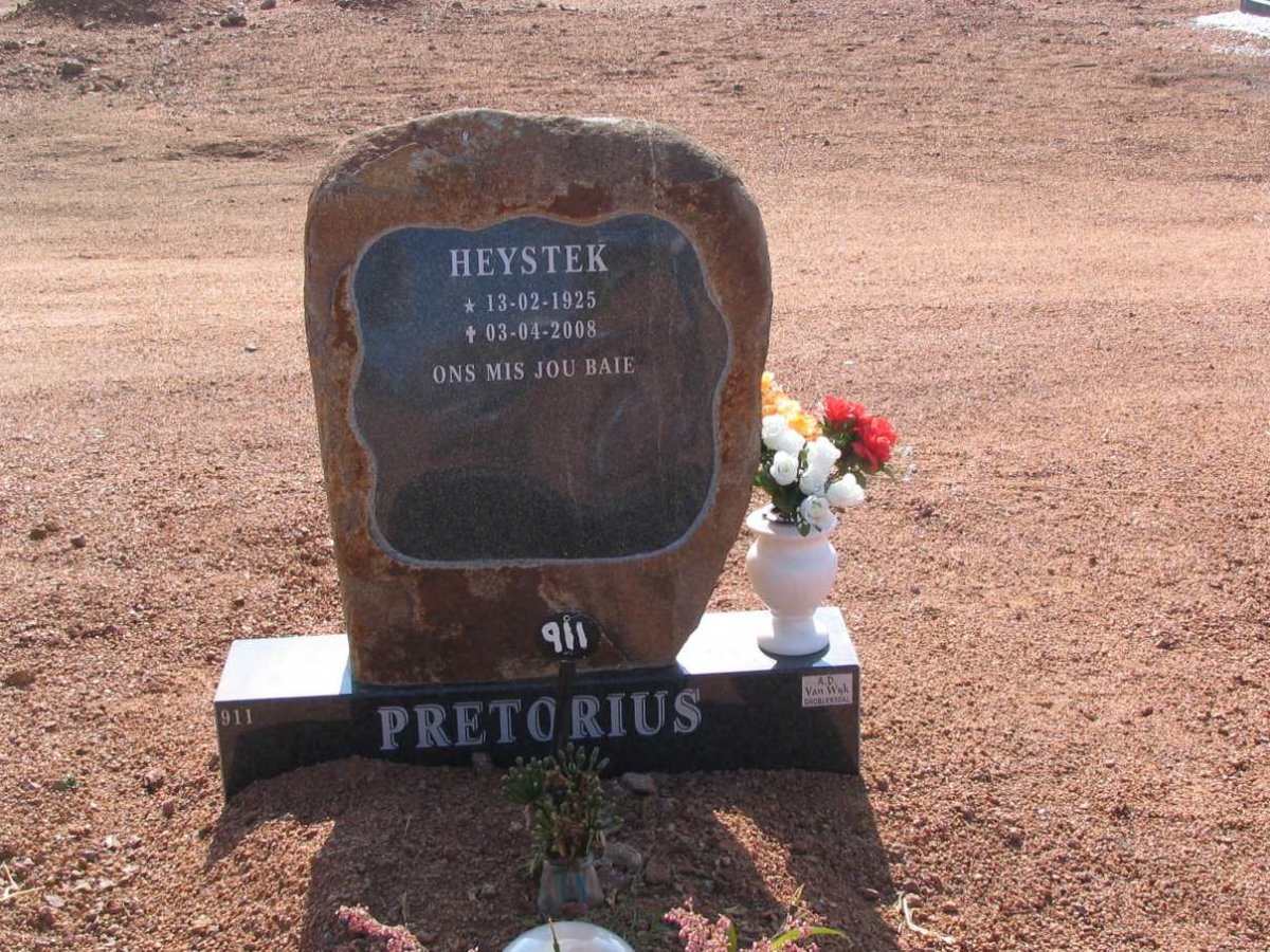 PRETORIUS Heystek 1925-2008