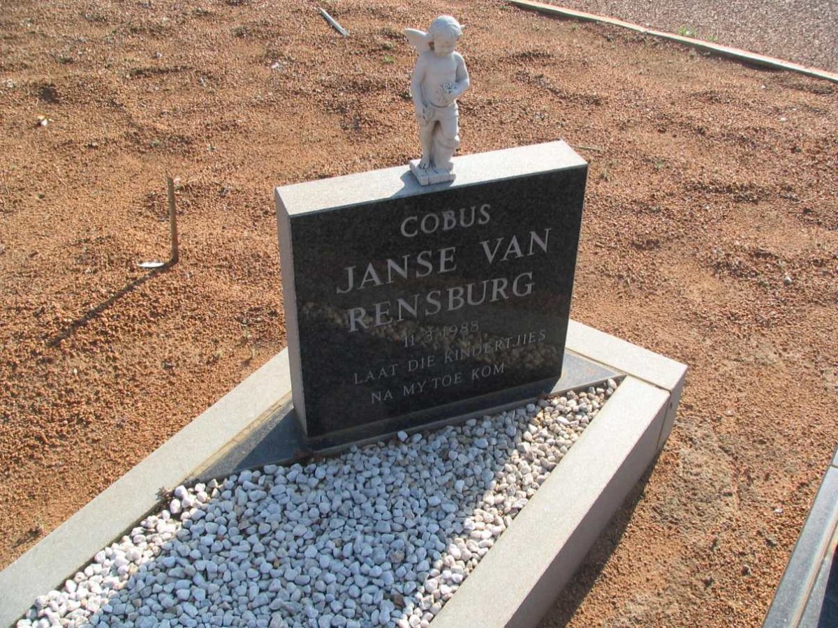 RENSBURG Cobus, Janse van 1988-1988