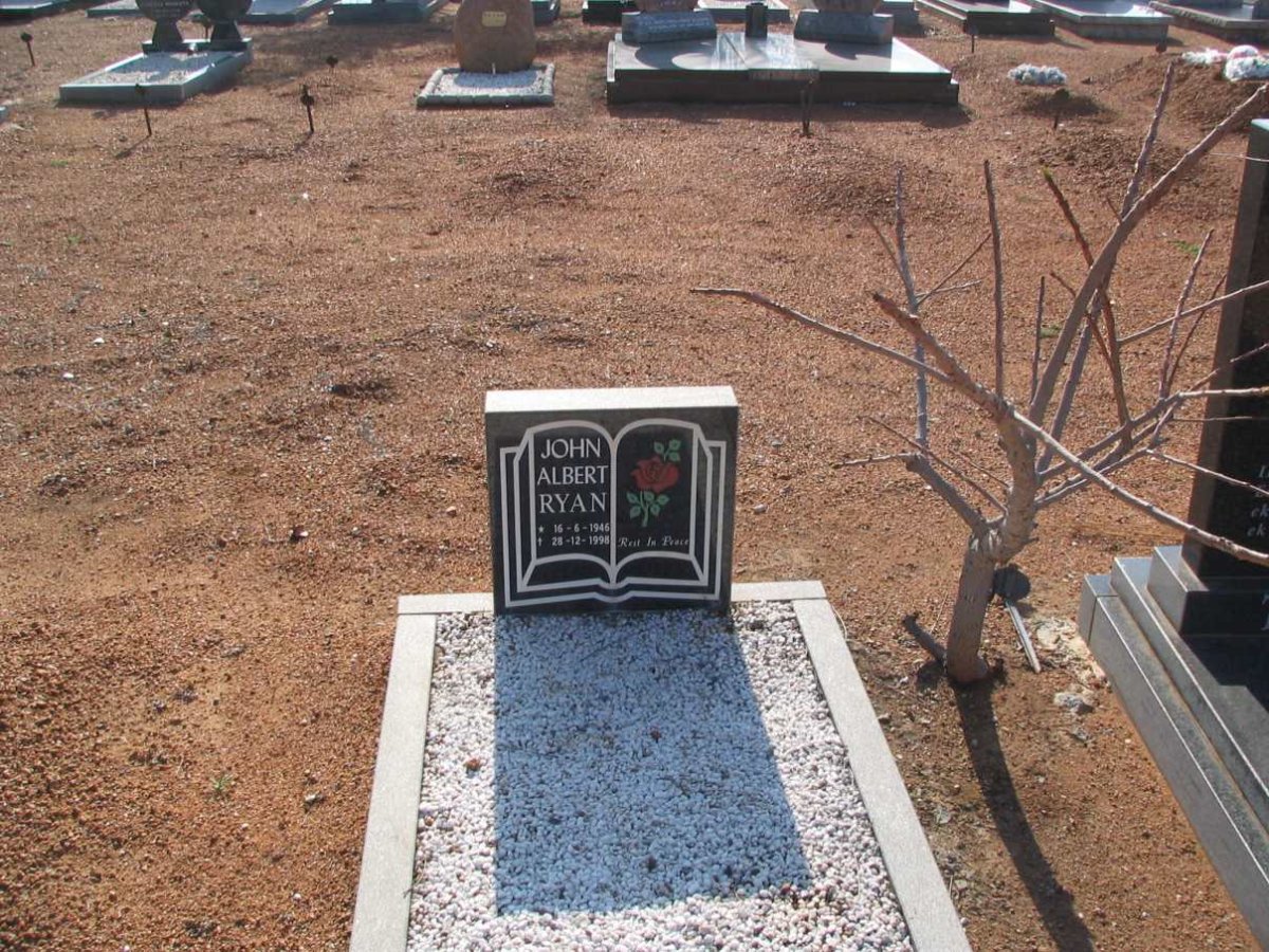 RYAN John Albert 1946-1998