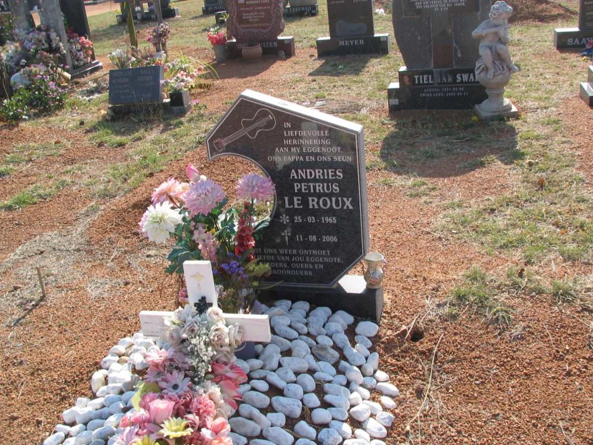ROUX Andries Petrus, le 1965-2006