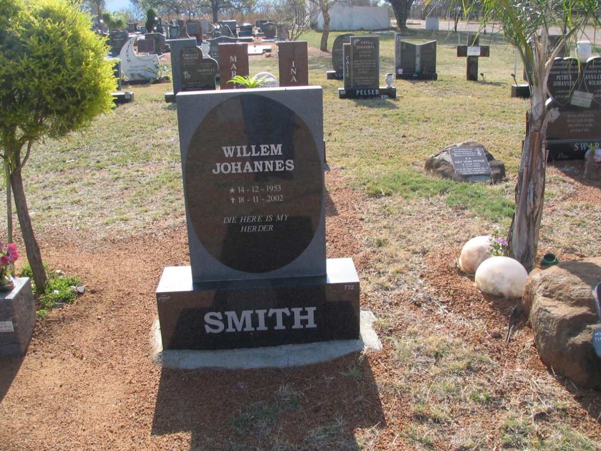 SMITH Willem Johannes 1953-2002