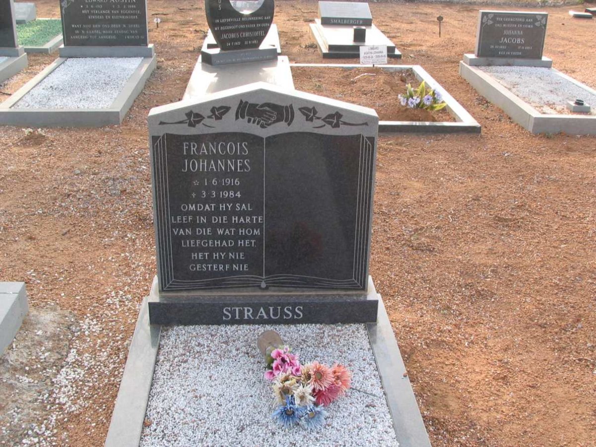 STRAUSS Francois Johannes 1916-1984
