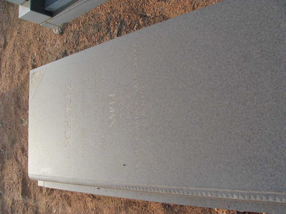 SCHOLTZ Sarel 1925-1997