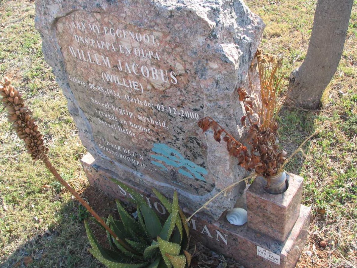 SCHOEMAN Willem Jacobus 1934-2000