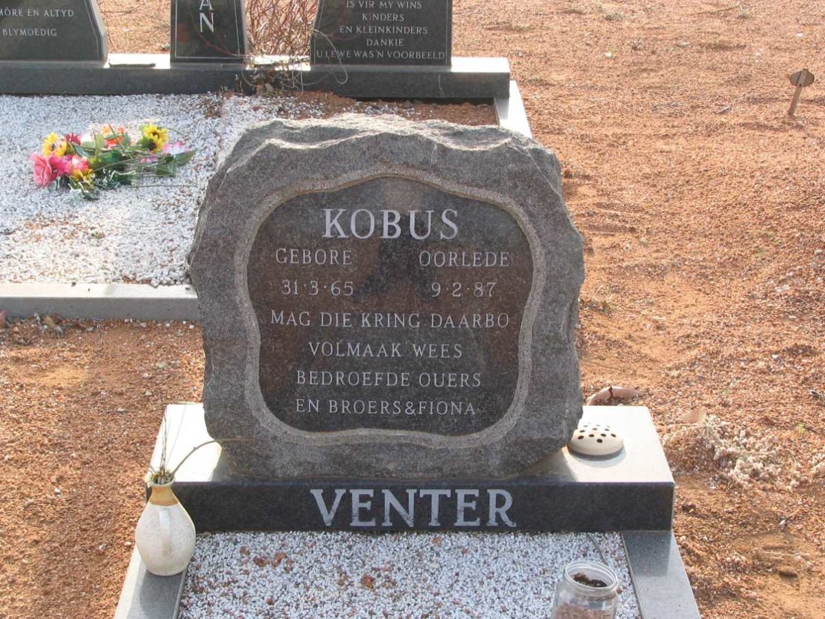 VENTER Kobus 1965-1987 