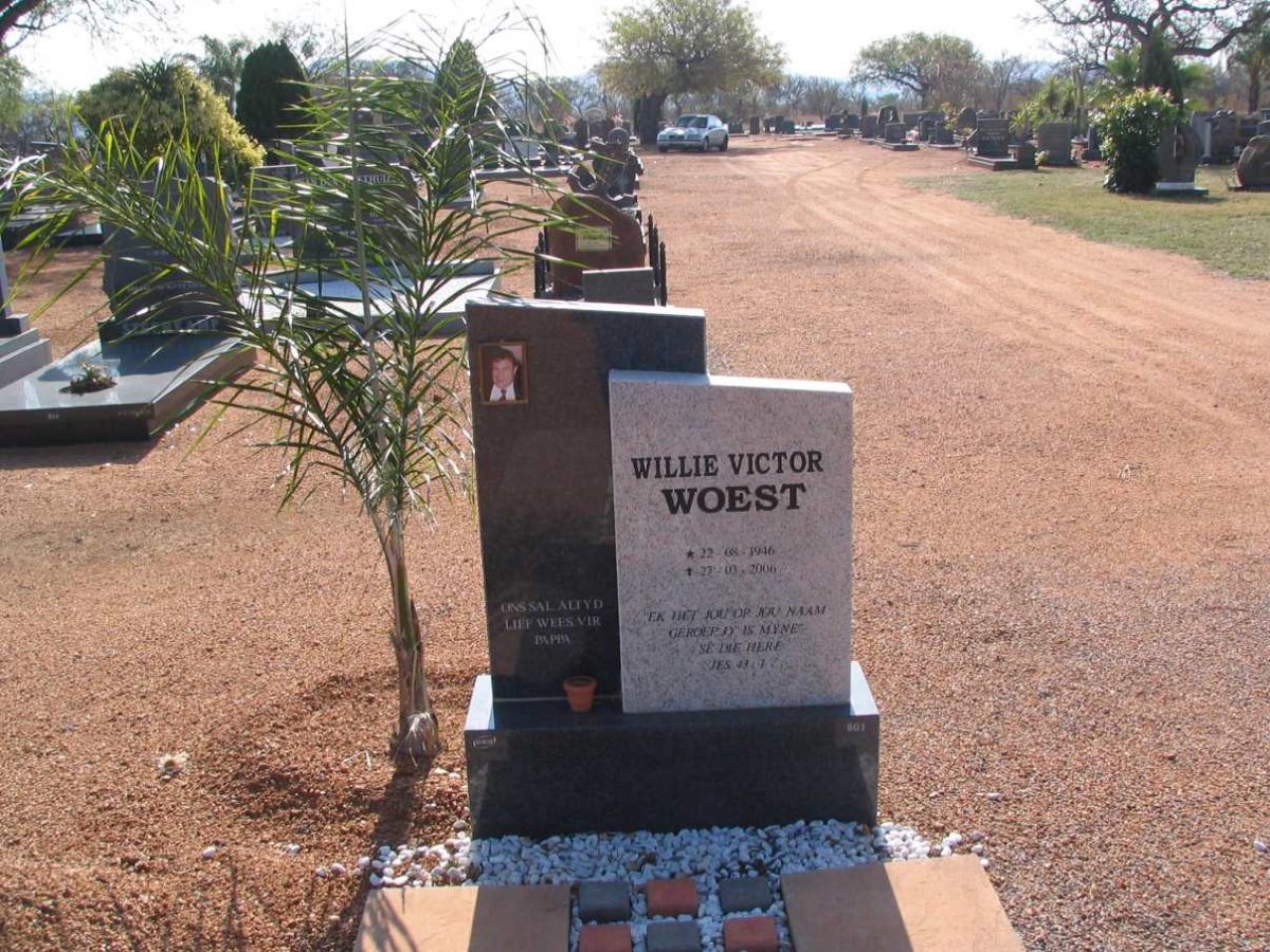WOEST Willie Victor 1946-2006