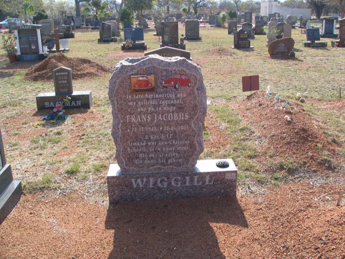 WIGGEL Frans Jacobus 1942-2005