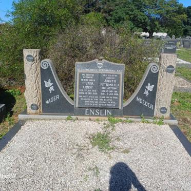 ENSLIN Pieter Ernst 1910-1959 & Judith Petronella LOTTERING 1911-1968