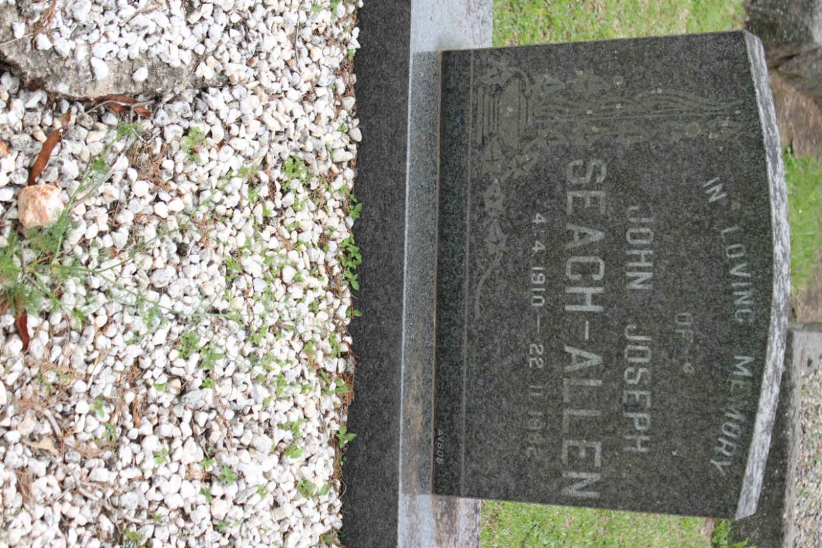 ALLEN John Joseph Seach 1910-1982