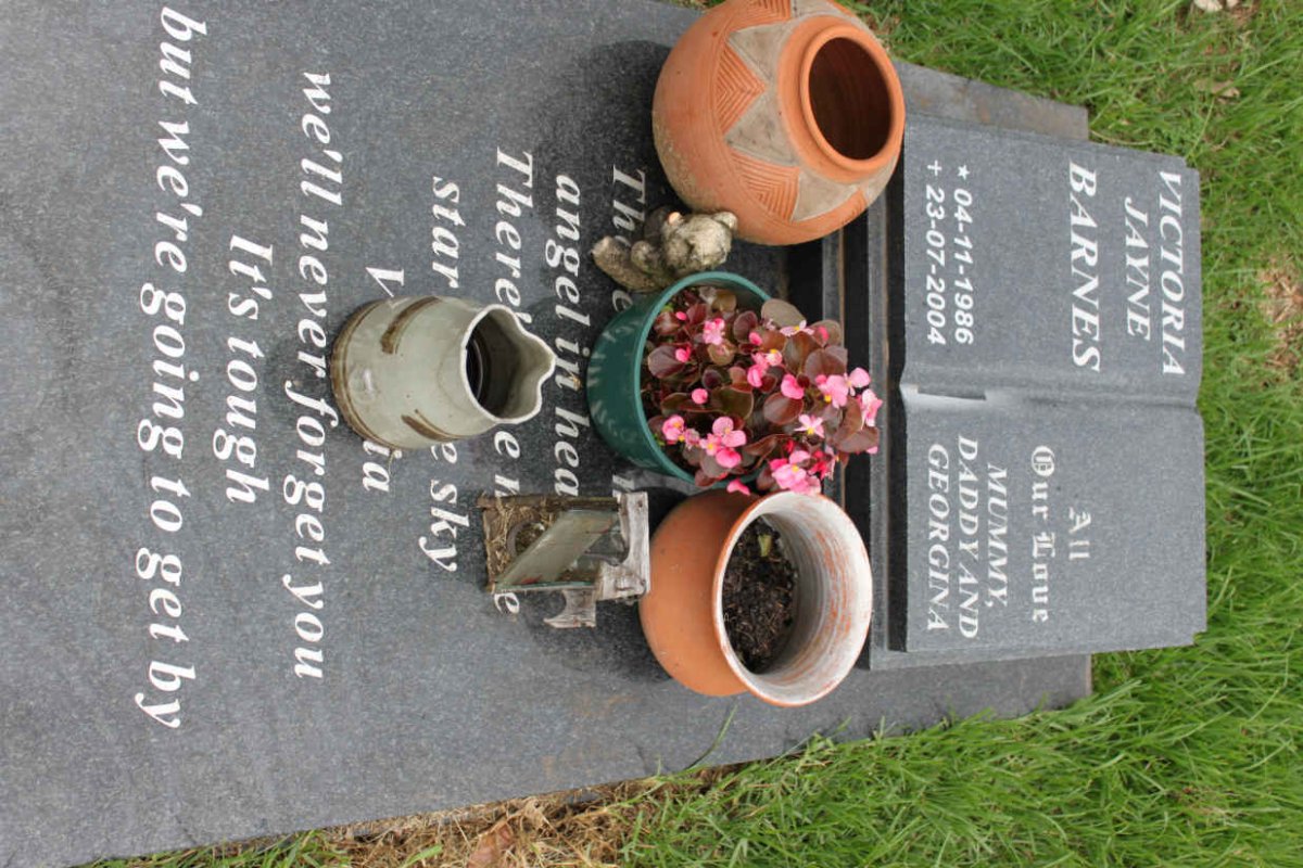 BARNES Victoria Jayne 1986-2004
